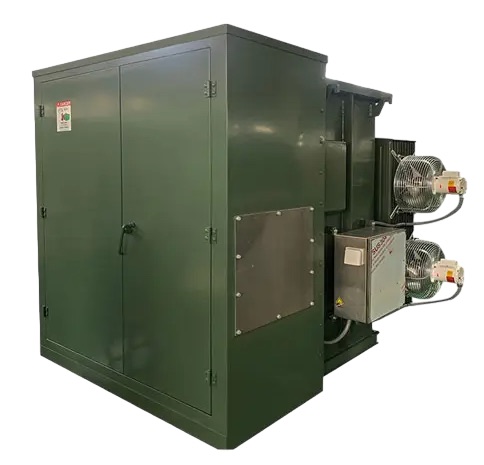 Representative 1000kVA pad-mount transformer